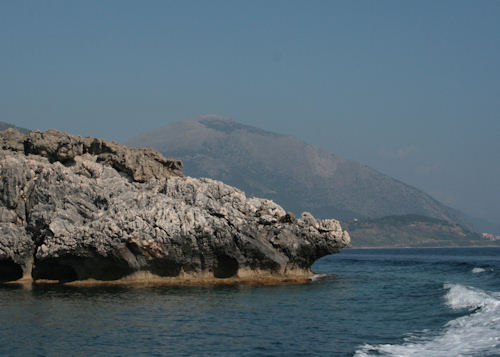 Eroded cliffs